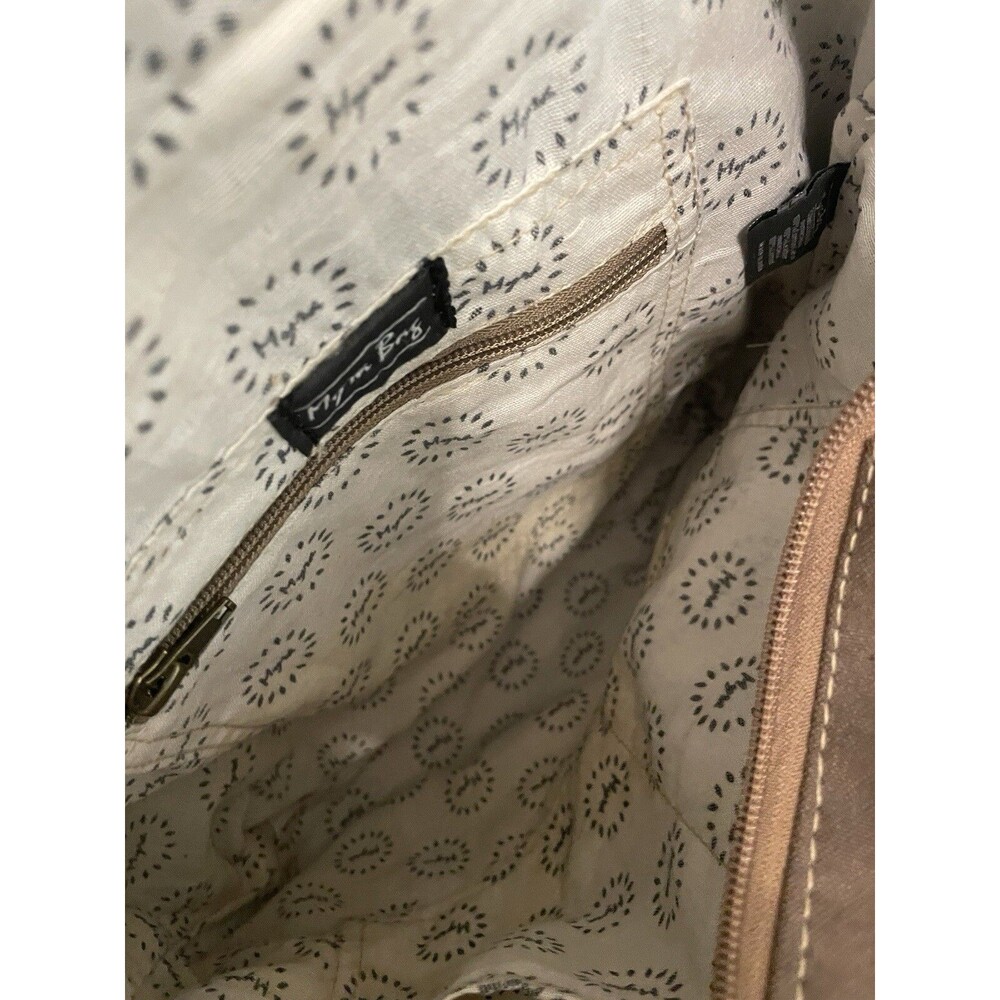Cow Print Handbag Myra Bag leather Hairon Upcycled western Backpack Purse Bag - Picture 10 of 16